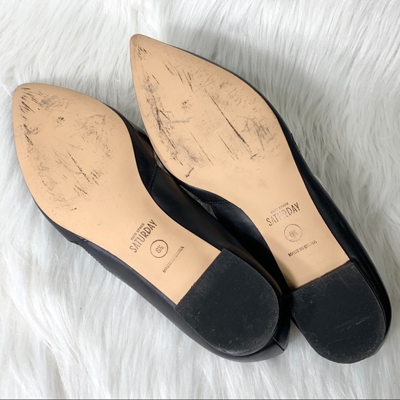 SOLD-Kate Spade Black T Strap Dress Flats - Picture 9 of 10